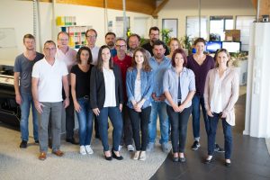 Das griep Team im neuen Büro